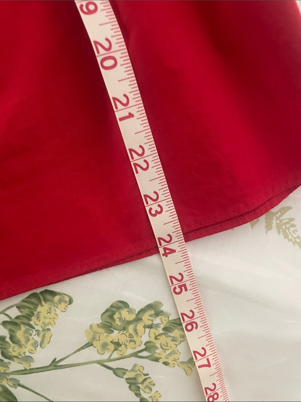 J. Crew Red Puff Sleeve Blouse - Picture 5 of 6